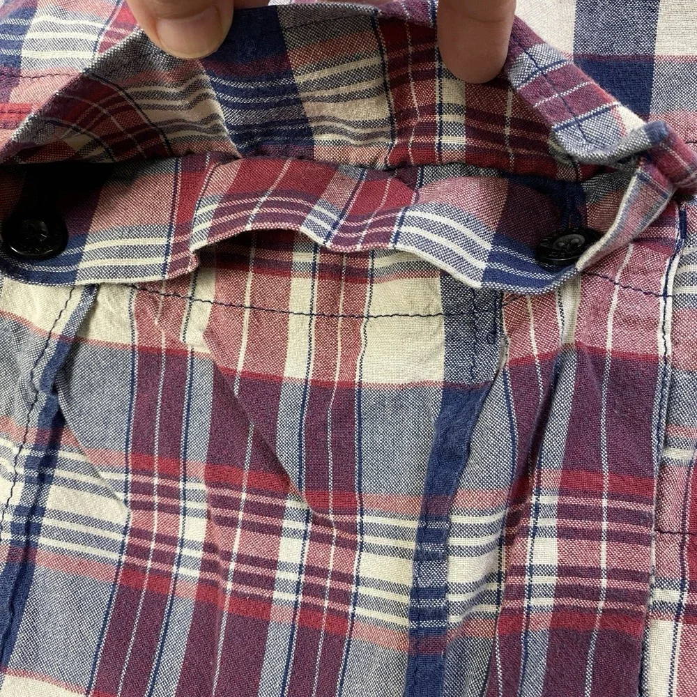 American Living Shorts Men Sz 36 Plaid Cargo 100% Cotton Ralph Lauren Golf Beach
